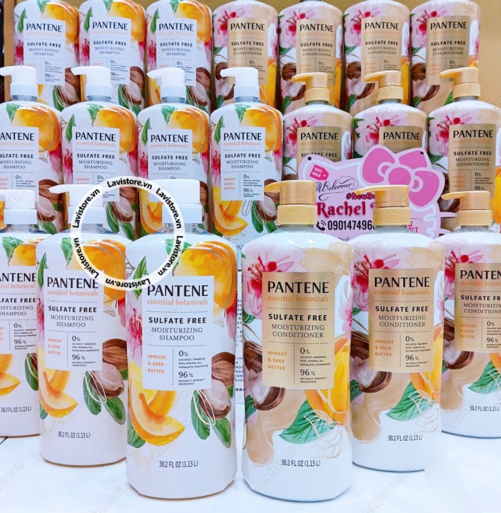 (02/2026) Dầu gội xả PANTENE Essential Botanicals (1.13ml x 2)