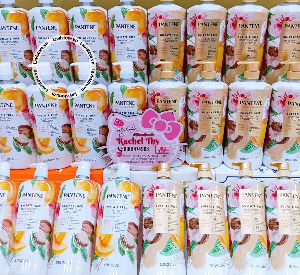 (02/2026) Dầu gội xả PANTENE Essential Botanicals (1.13ml x 2)