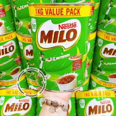 (10/2024) Bột Milo Úc 1kg hộp thiếc