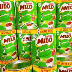 (10/2024) Bột Milo Úc 1kg hộp thiếc