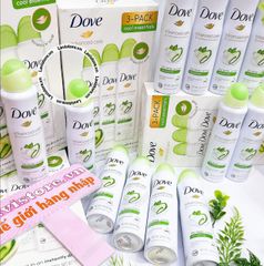 (10/2024) Chai xịt khử mùi Dove Advanced Care Cool Essentials Dry Spray 107g - HƯƠNG DƯA LEO