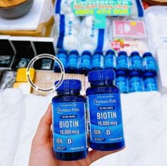 (02/2026) Viên uống BIOTIN 10,000mg Puritan Pride 50v