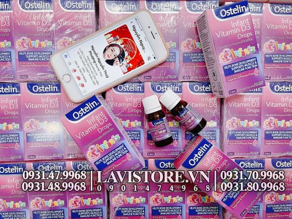 (05/2024) Ostelin Vitamin D3 Drops Infants 2.4ml