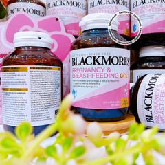 (04-07/2025) Bổ bầu Blackmores Pregnancy & Breast Feeding Gold 120v