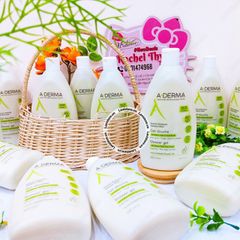 (10/2025) Sữa tắm trị mụn lưng A-DERMA 500ml