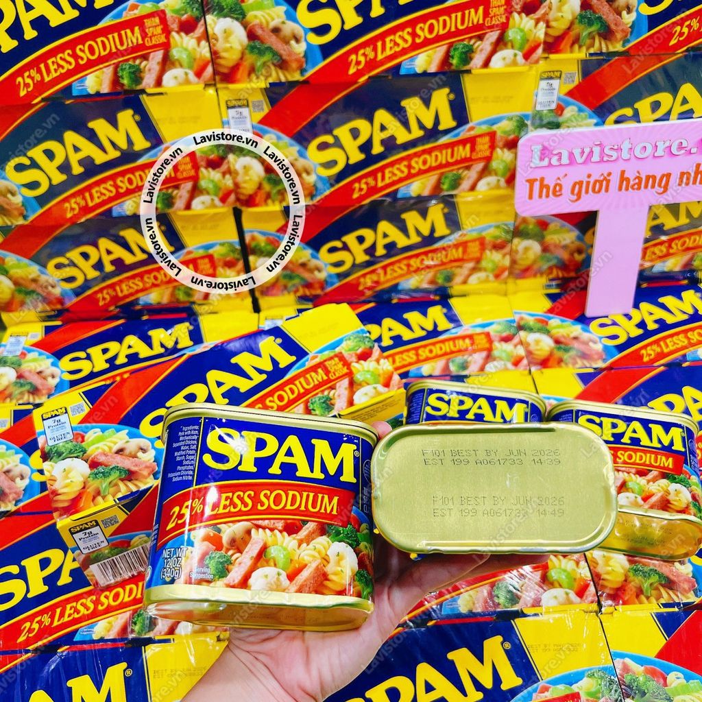 (12/2023) Thịt hộp SPAM CLASSIC 340g
