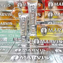 (09/2026) KĐR MARVIS Whitening Mint 85ml (MÀU BẠC)