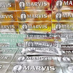 (09/2026) KĐR MARVIS Whitening Mint 85ml (MÀU BẠC)