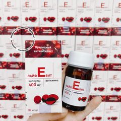 (10/2026) Vitamin E đỏ Nga 30v 400mg