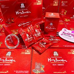(5/2025) Nước hồng sâm Mỹ HongSamWon 30 gói - HỘP ĐỎ