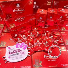 (5/2025) Nước hồng sâm Mỹ HongSamWon 30 gói - HỘP ĐỎ
