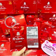 (5/2025) Nước hồng sâm Mỹ HongSamWon 30 gói - HỘP ĐỎ