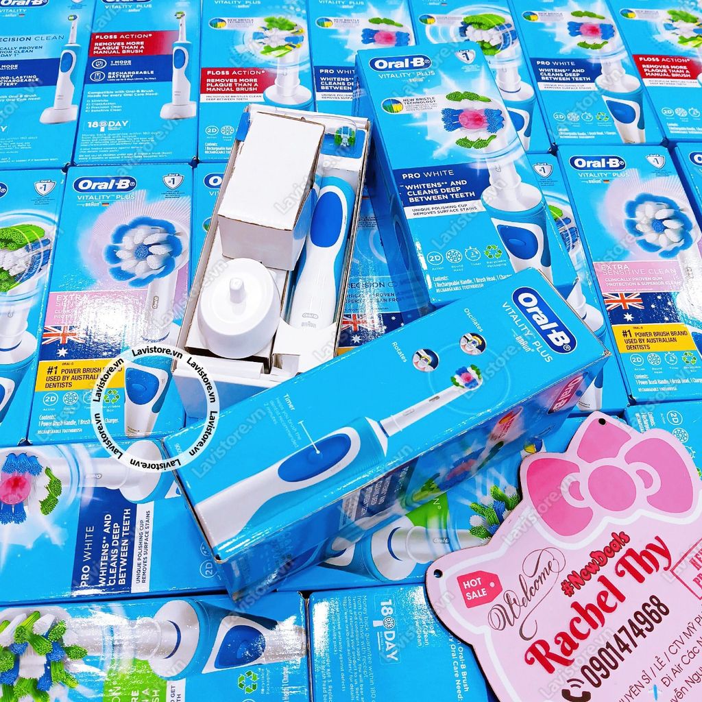 Bàn chải điện Oral B - EXTRA SENSITIVE