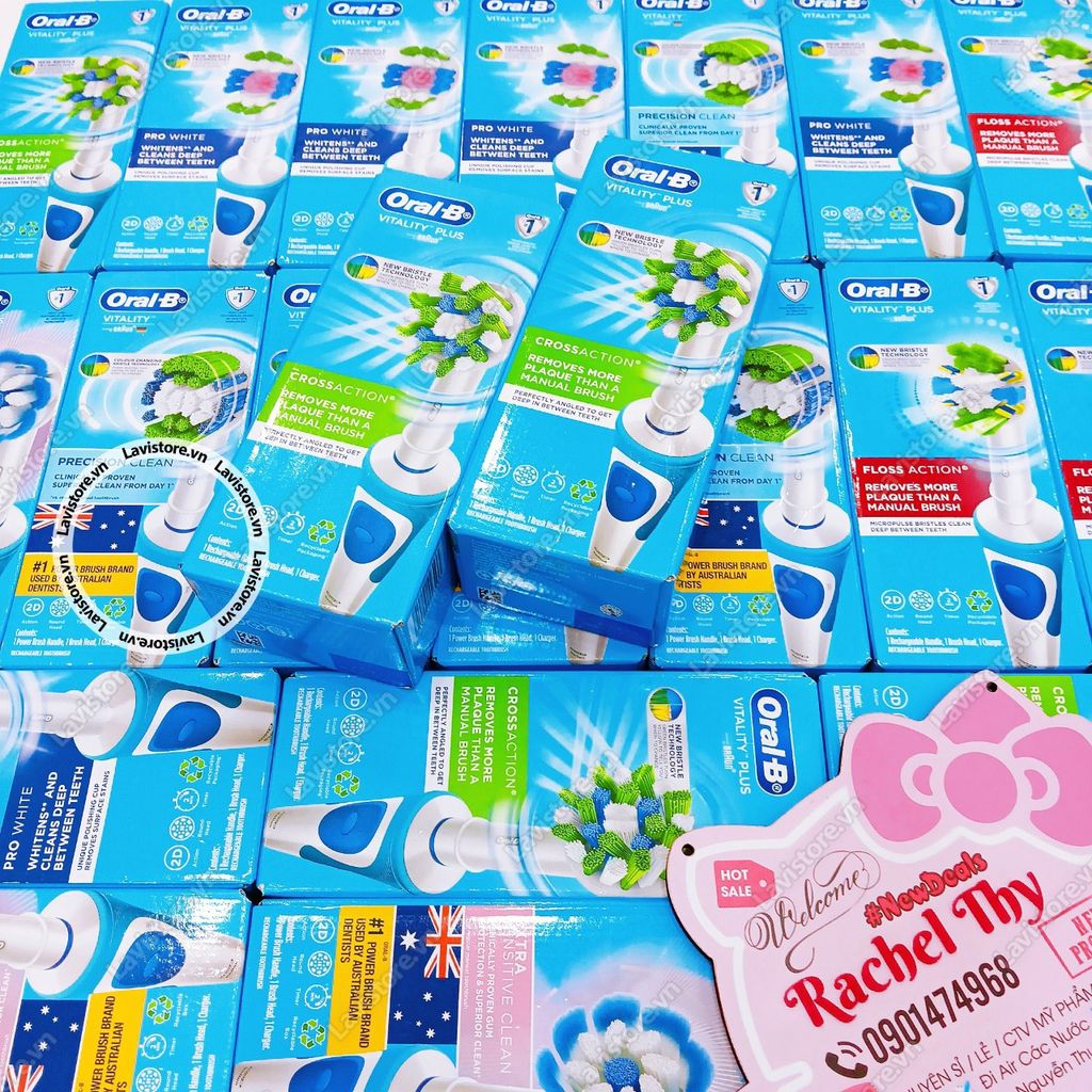 Bàn chải điện Oral B - EXTRA SENSITIVE