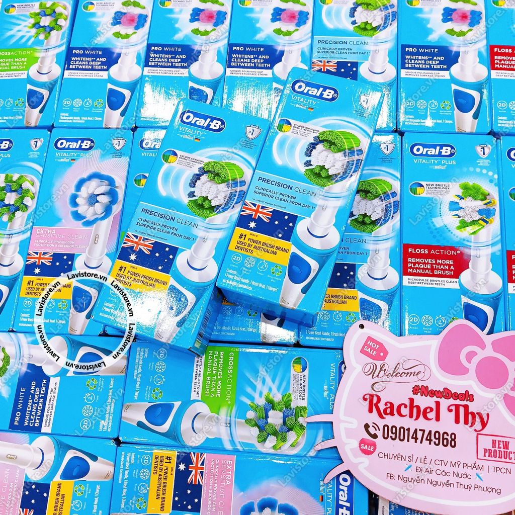 Bàn chải điện Oral B - EXTRA SENSITIVE