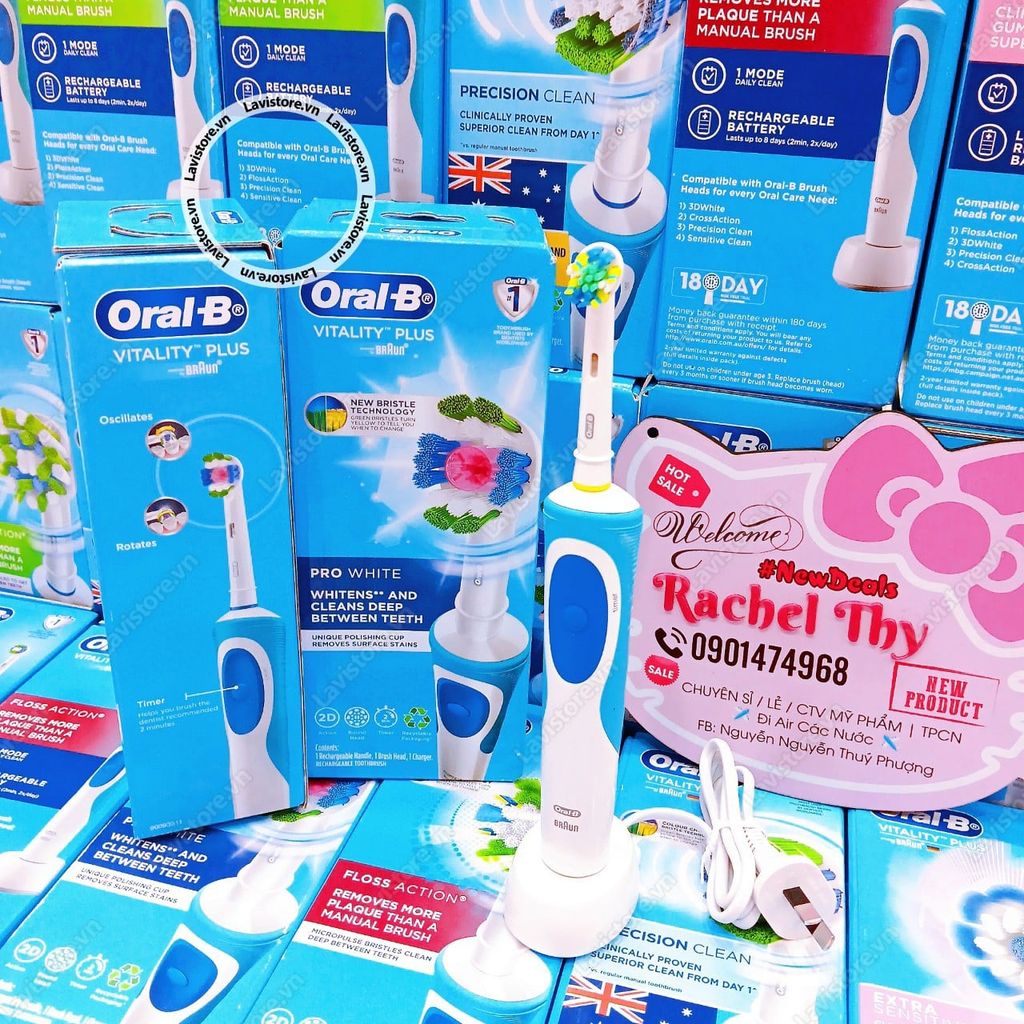 Bàn chải điện Oral B - EXTRA SENSITIVE
