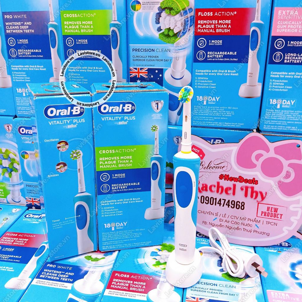 Bàn chải điện Oral B - EXTRA SENSITIVE