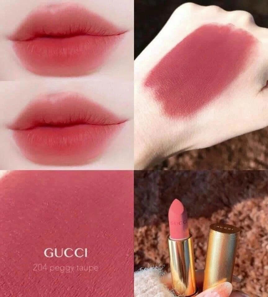 Son thỏi Gucci Fullsize Fullbox - Màu #509 Janie Scarlet (Đỏ nhung)