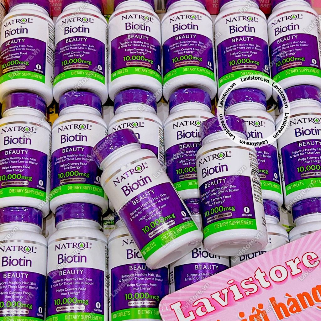 Viên uống Biotin Beauty 10,000mcg 100v