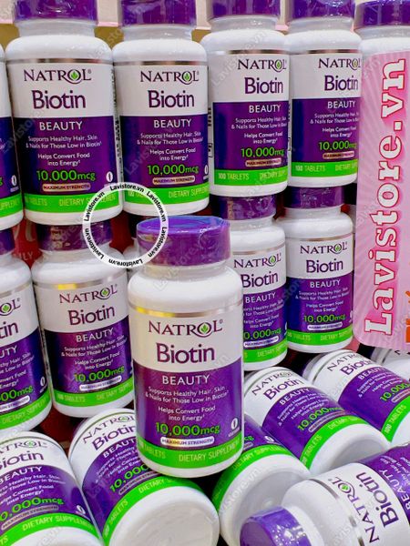 Viên uống Biotin Beauty 10,000mcg 100v