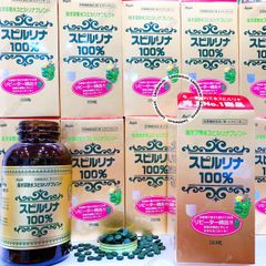 (07/2026) Tảo xoắn Nhật Spirulina 2200 viên