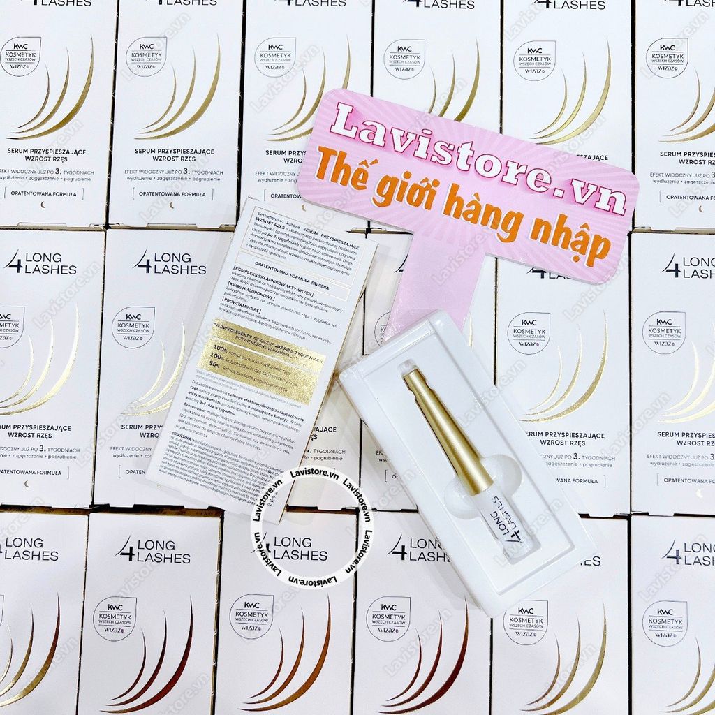 (05/2026) Serum dưỡng mi Long 4 Lashes By Oceanic Eyelash 3ml