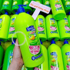 (08/2026) Sữa tắm 3in1 Suave Kids 1.18L Watermelon - DƯA HẤU