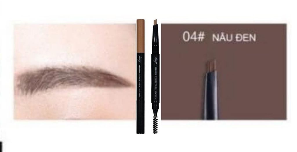 Chì kẻ mày TFS Fmgt Designing Eyebrow Pencil - 04 Nâu Đen (Black Brown)