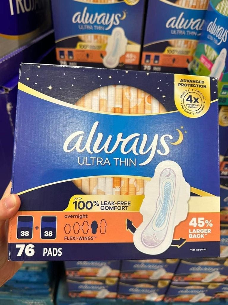 (BAN ĐÊM) BVS Always Ultra Thin Advanced Protection 76m