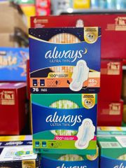 (BAN ĐÊM) BVS Always Ultra Thin Advanced Protection 76m