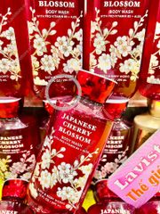 (08/2026) (NẮP ĐỎ) Sữa tắm B&BW Cherry Blossom Body wash 295ml