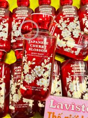 (08/2026) (NẮP ĐỎ) Sữa tắm B&BW Cherry Blossom Body wash 295ml