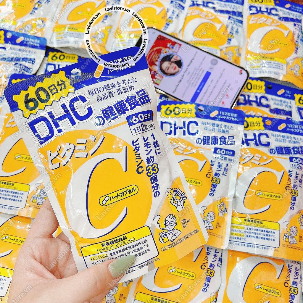 (07/2026) Viên uống Vitamin C DHC 120v