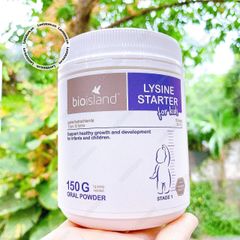 (02/2026) Lysine Bioisland dạng bột 150g