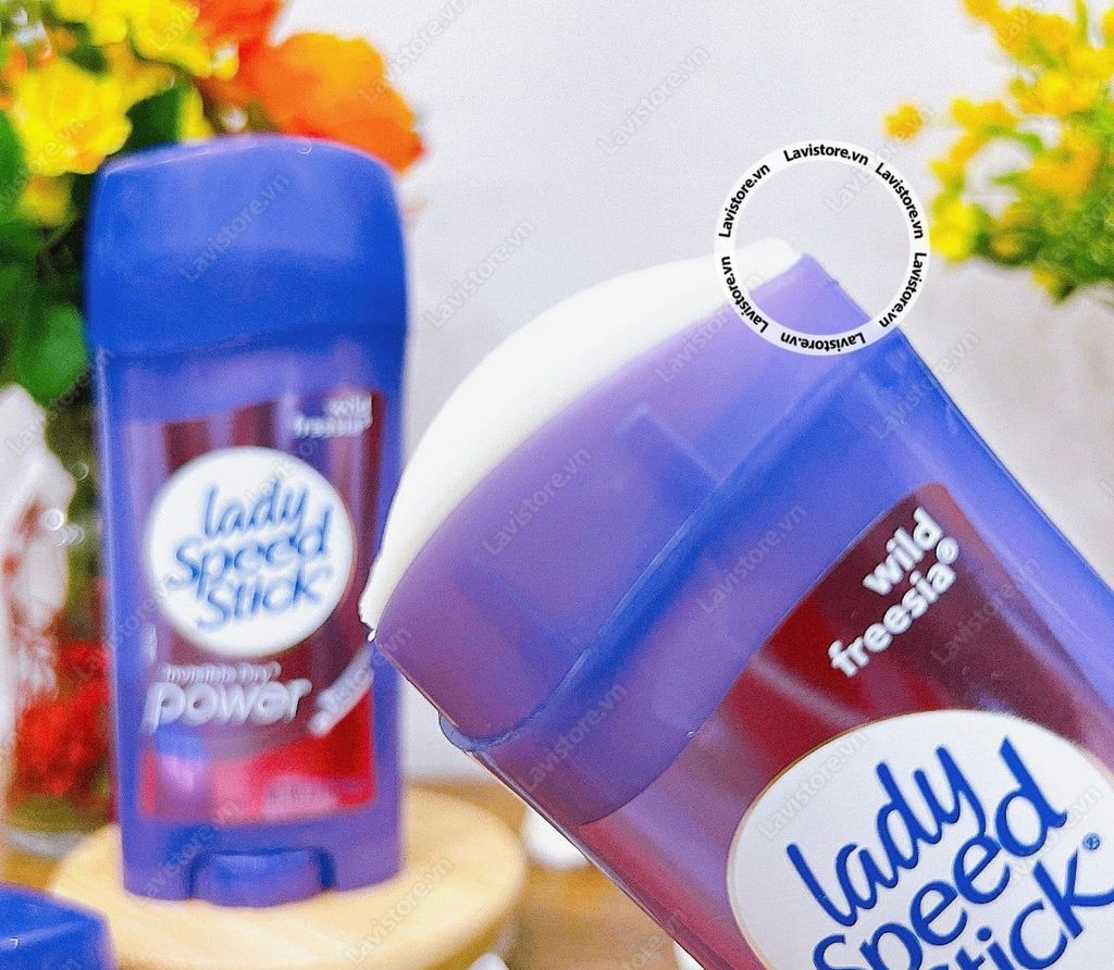 (07/2024) Lăn khử mùi dạng sáp Lady Speed Stick 65g ( Tím)