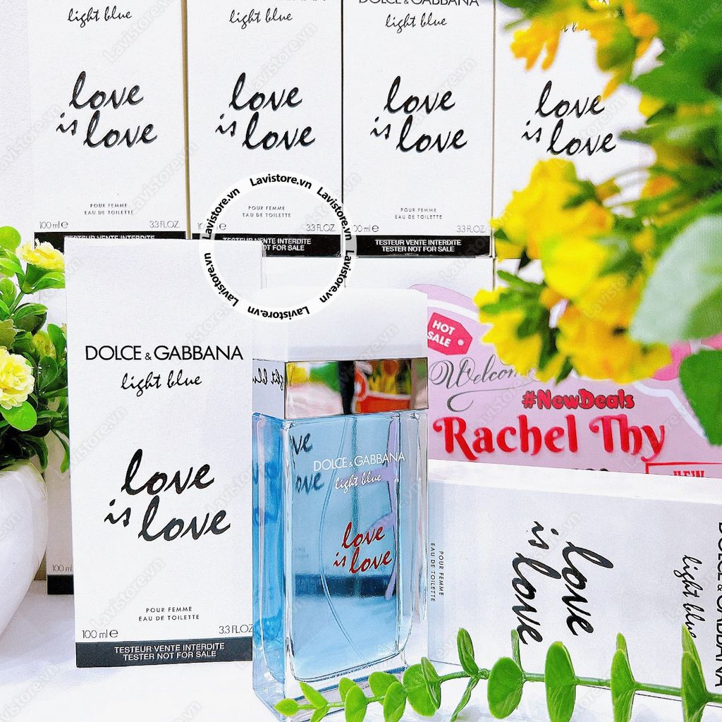 Nước hoa D&G Light Blue Love is Love Tester 100ml