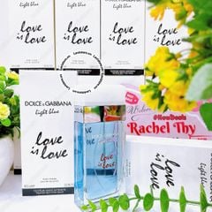 Nước hoa D&G Light Blue Love is Love Tester 100ml