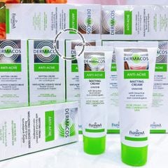 (01/2026) Kem dưỡng DERMACOS ANTI-ACNE Matting Cream FARMONA 50ml