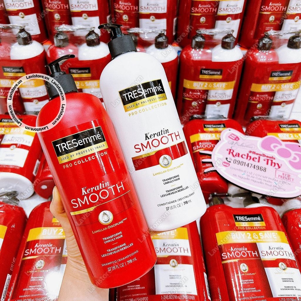 (10/2025) Cặp gội xả TRESEMME KERATIN SMOOTH 798mlx2