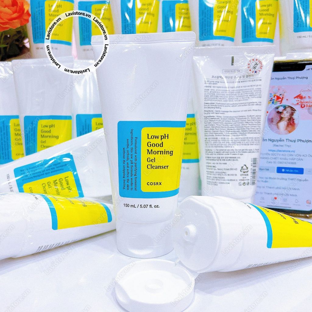 (01/2025) SRM Cosrx Low PH Good Morning Gel 150ml
