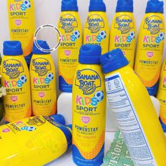 (02-04/2026) Xịt chống nắng cho bé BANANA BOAT Kids Sport SPF 50+