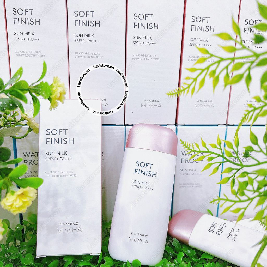 (09/2025) KCN Missha Soft Finish 70ml - Màu Hồng