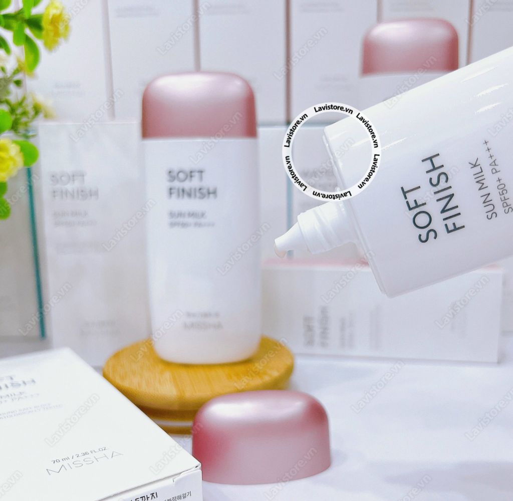 (09/2025) KCN Missha Soft Finish 70ml - Màu Hồng