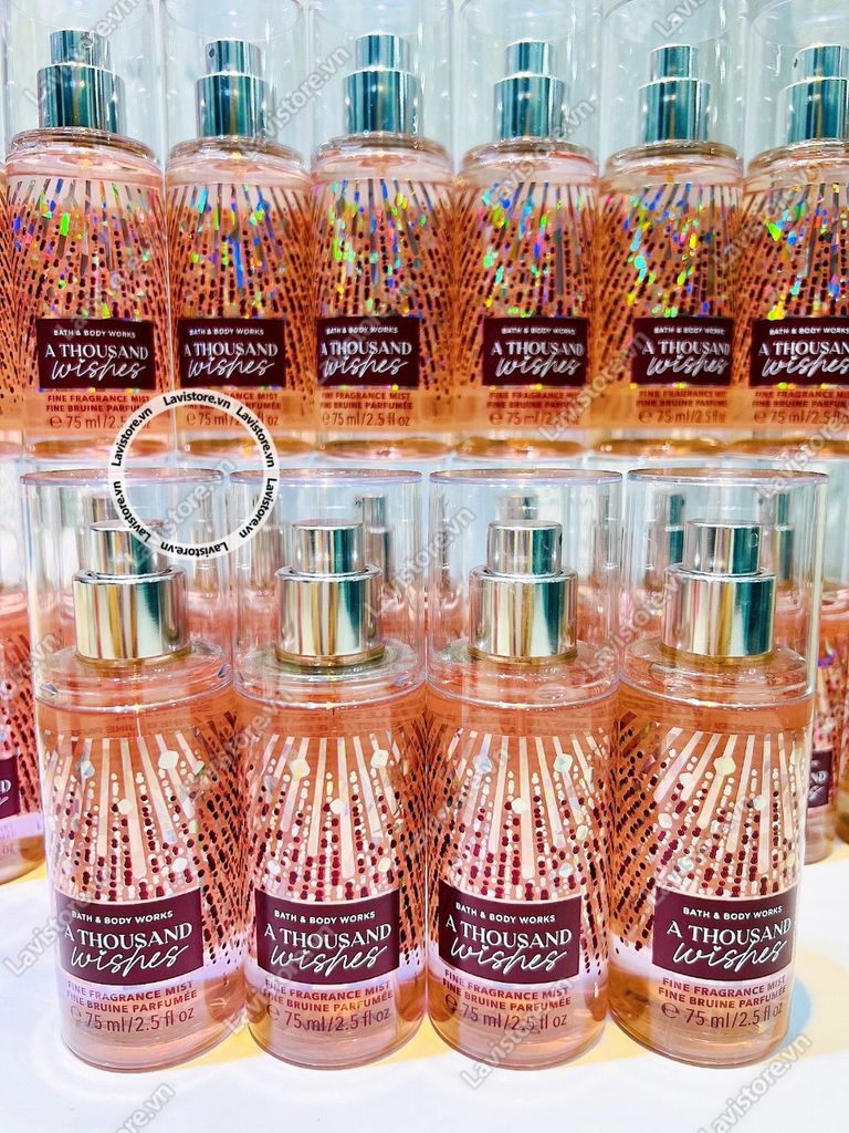 (06/2027) Xịt body B&BW A THOUSAND WISHES Fine Fragrance Mist 75ml