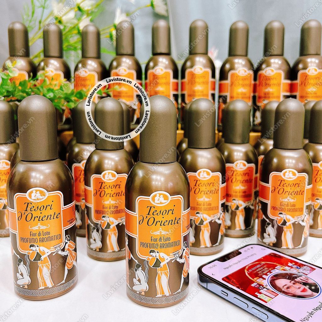 (03/2027) Xịt thơm body Tesori 100ml