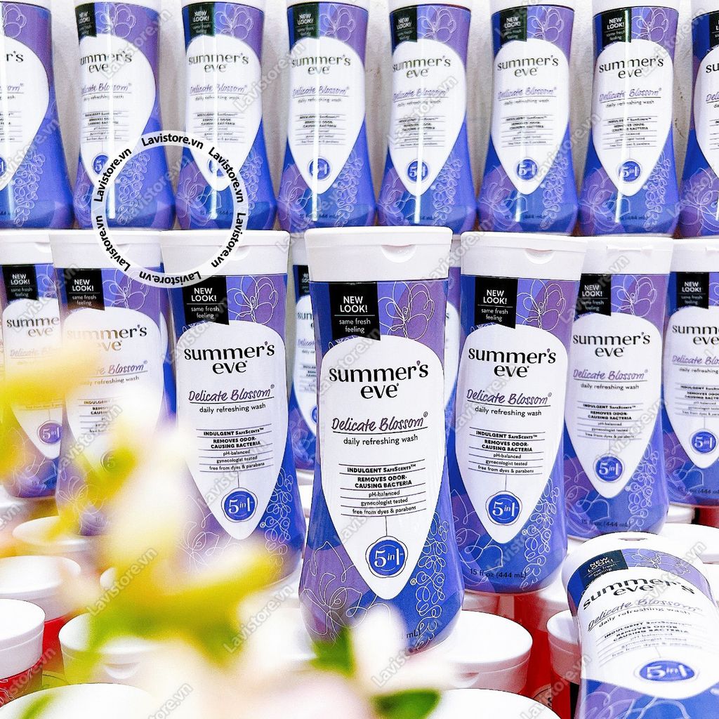 (MẪU MỚI) DDVS Summer’s Eve 444ml - ISLAND SPLASH (Hồng tím)