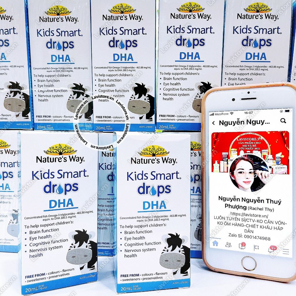 (10/2025) Kids Smart DHA Drops Nature's Way 20ml