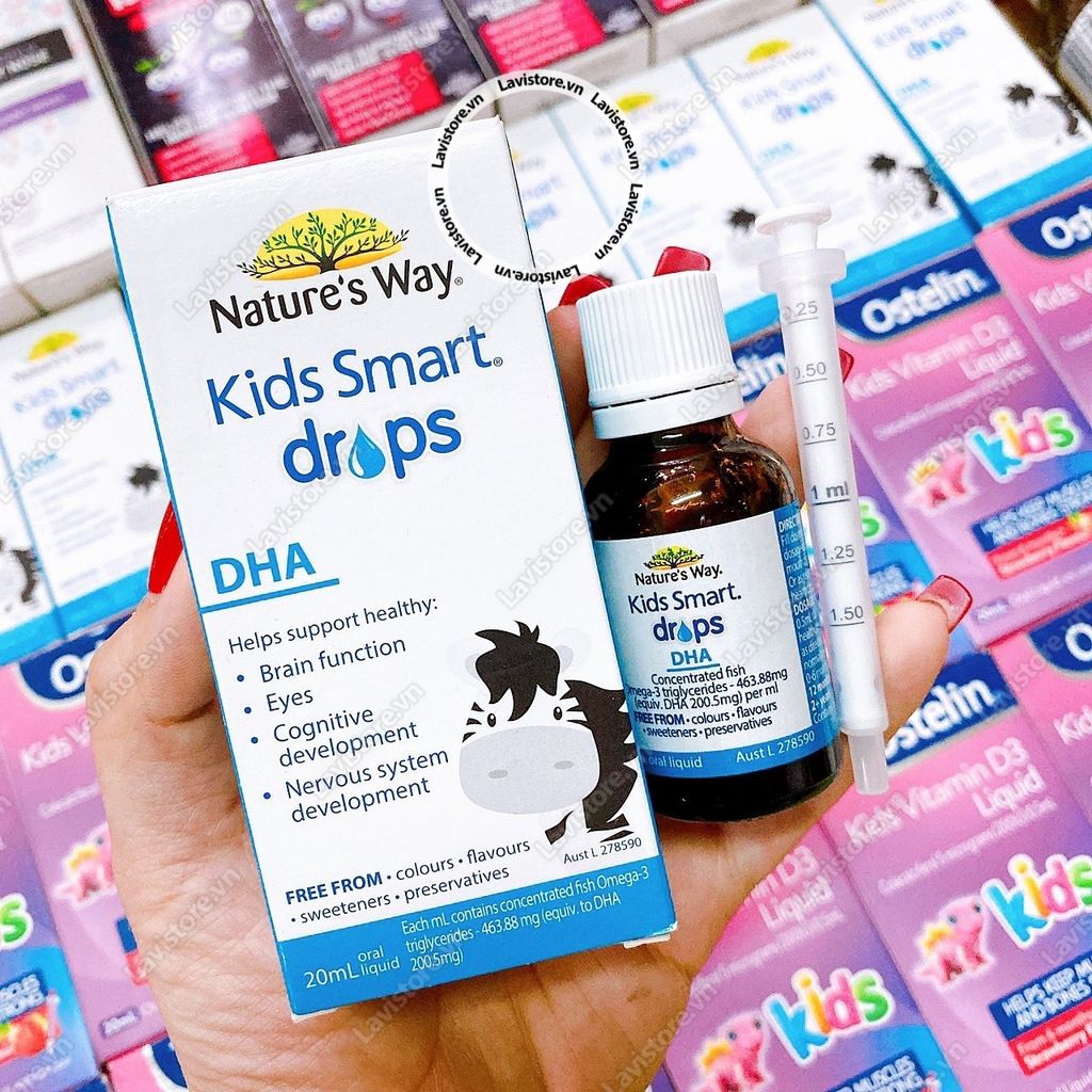 (10/2025) Kids Smart DHA Drops Nature's Way 20ml