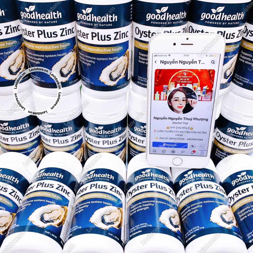 (07/2026) Tinh chất hàu Oyster Complete Goodhealth 60v (HŨ CAO)