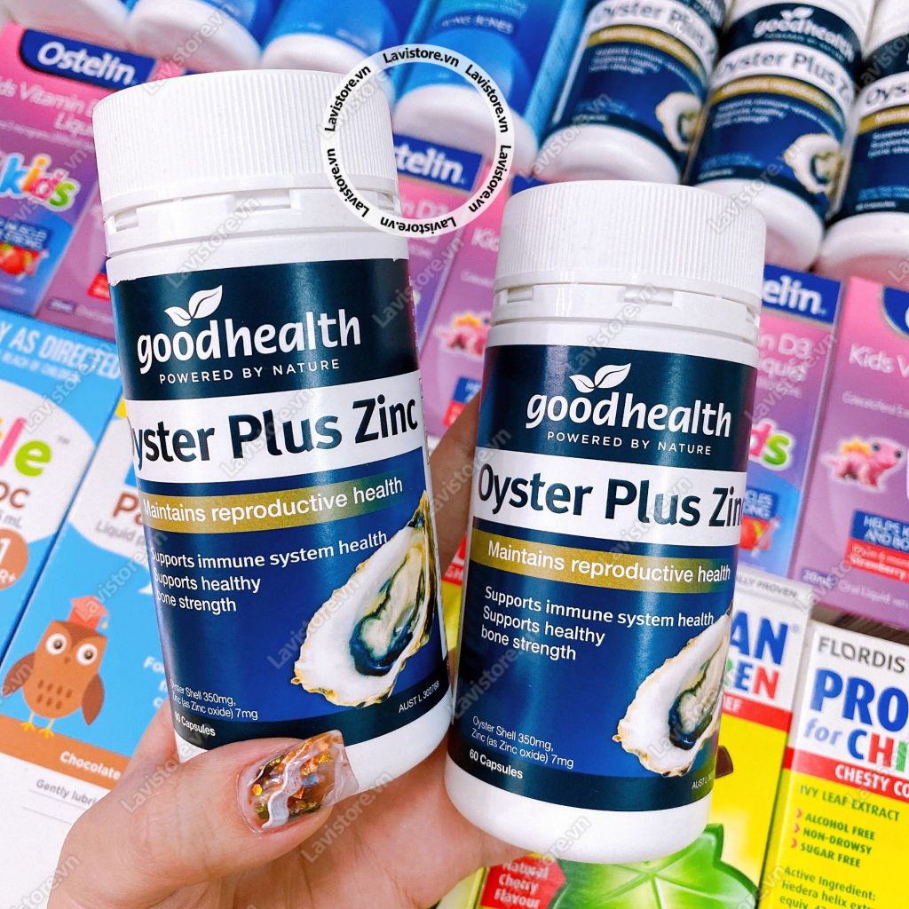 (07/2026) Tinh chất hàu Oyster Complete Goodhealth 60v (HŨ CAO)